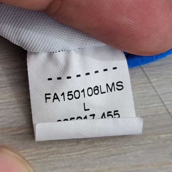 Nike Hoodie Womens L Blue Pro Dri FIT Pixel Digital Camo Thumbholes Long Sleeve - Picture 12 of 13